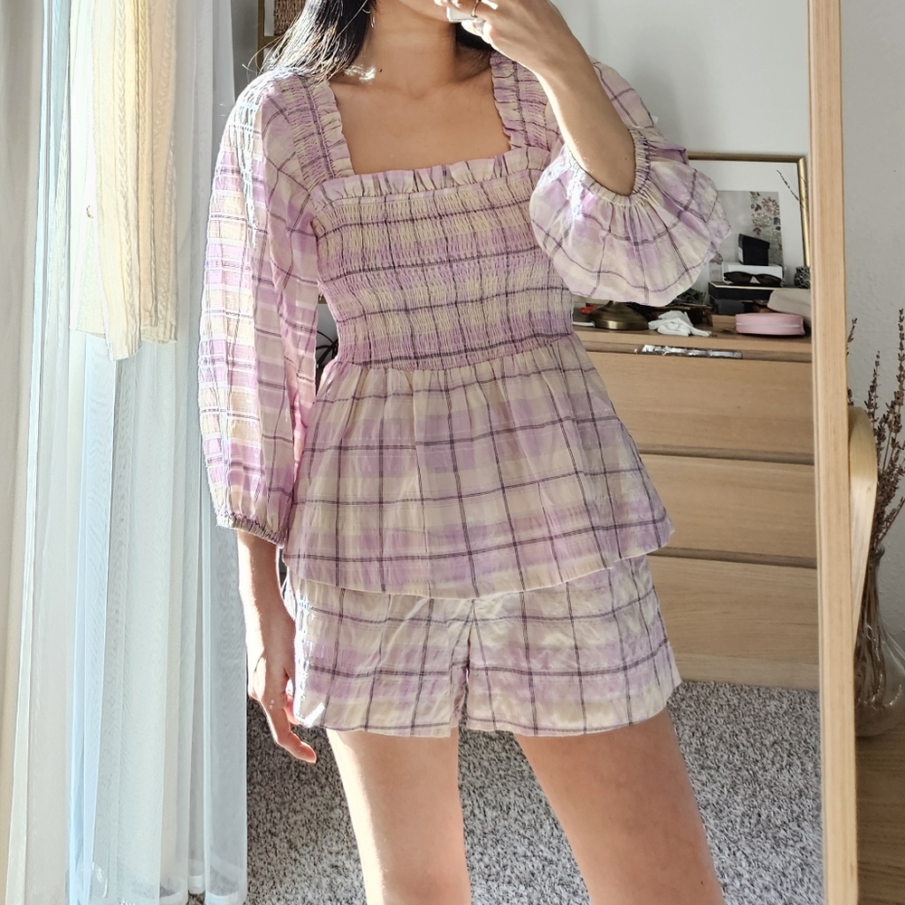 SET GANNI top & short